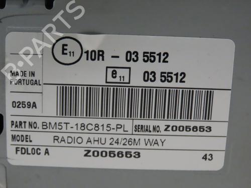 Bilradio FORD B-MAX (JK) 1.0 EcoBoost (125 hp) 22996888