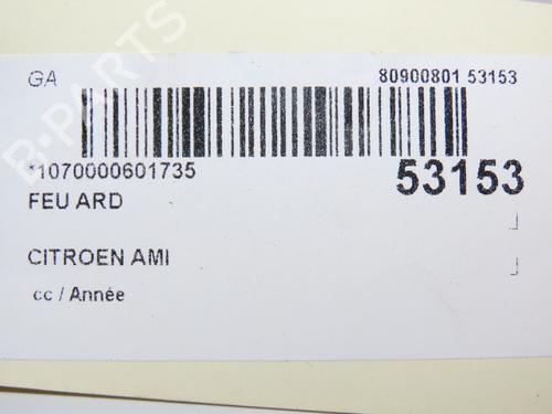 Right taillight CITROËN AMI (9A_) Electric (9AZ2CA) | BP36495823C35 - Image 4