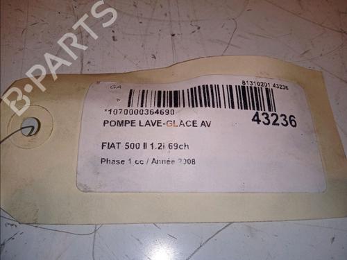 Used Washer pump Washer pump FIAT 500 (312_) 1.2 (312AXA1A) (69 hp) 14881614 14881614