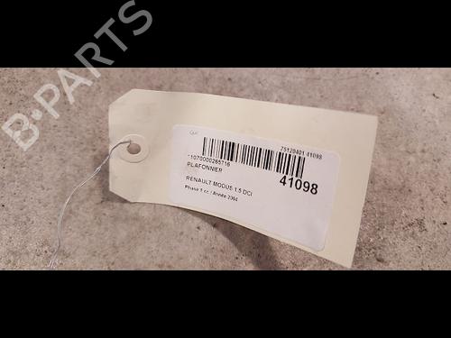 Used Interior roof light RENAULT MODUS / GRAND MODUS (F/JP0_) 1.5 dCi (FP0E, JP0E) (65 hp) 9612180