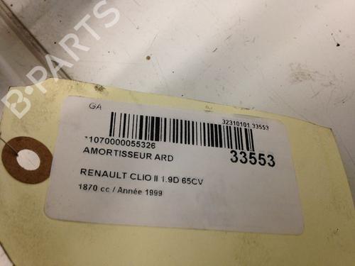 Right rear shock absorber RENAULT CLIO II (BB_, CB_) 1.9 D (B/CB0E, BB0J) | BP9594433M19