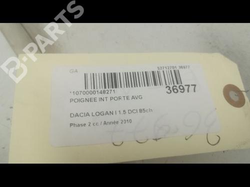 Front left exterior door handle DACIA LOGAN MCV (KS_) 1.5 dCi (KS0W) | BP9600436C128 
