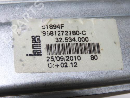 Rear left window mechanism CITROËN C3 Picasso (SH_) 1.6 HDI 90 | BP31120901C24