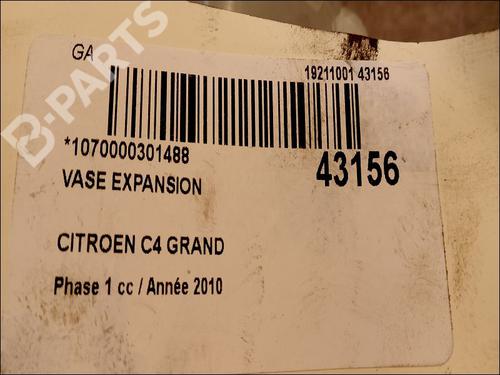 Expansion tank CITROËN C4 Grand Picasso I (UA_) 1.6 HDi | BP9616629C120 