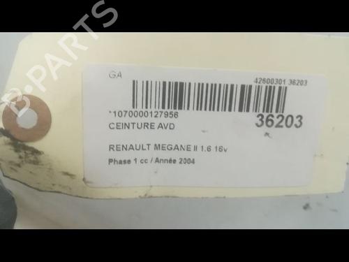 Used Front right belt tensioner RENAULT MEGANE II (BM0/1_, CM0/1_) 1.6 16V (BM0C, CM0C) (113 hp) 9598867