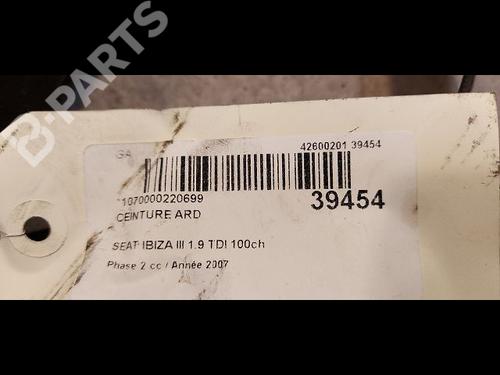 Rear right belt tensioner SEAT IBIZA III (6L1) 1.9 TDI | BP9606600C90 