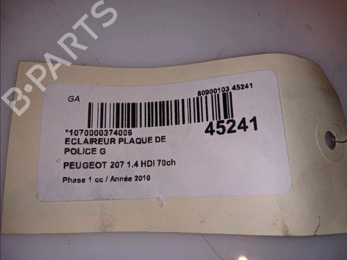 Used Licence plate light Licence plate light 14880868 14880868