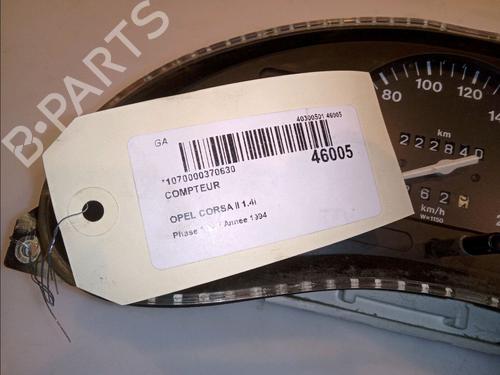 Instrument cluster OPEL CORSA B (S93) 1.4 i (F08, F68, M68) | BP12354713C47 