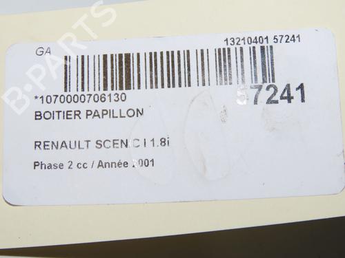 Used Throttle body RENAULT SCÉNIC I MPV (JA0/1_, FA0_) 1.8 16V (JA12, JA1R, JA1M, JA1A) (115 hp) 31819534