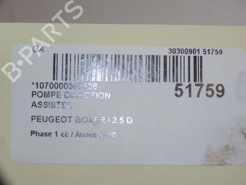 Used Steering pump PEUGEOT BOXER Van (230L) 2.5 D (86 hp) 24358790