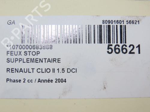 Bremselys Bremselys RENAULT CLIO II (BB_, CB_) 1.5 dCi (B/CB07) (65 hp) 33836514 33836514