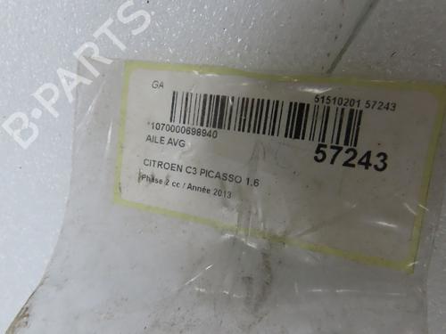 parafango-anteriore-sinistro-citroen-c3-picasso-sh_-2008-38972848 main image