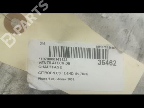 Heater blower motor CITROËN C3 I (FC_, FN_) 1.4 i | BP9600111M62 