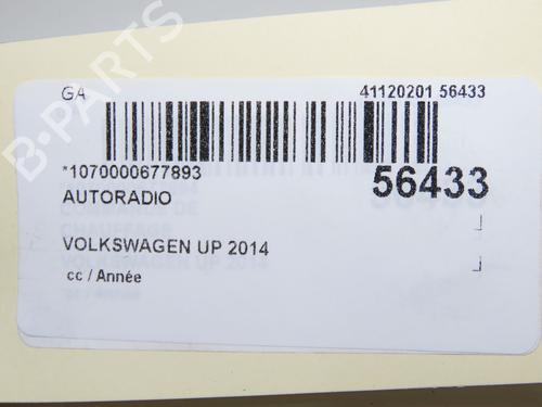 Radio VW UP! (121, 122, BL1, BL2, BL3, 123) 1.0 | BP36310475E6  - Image 5