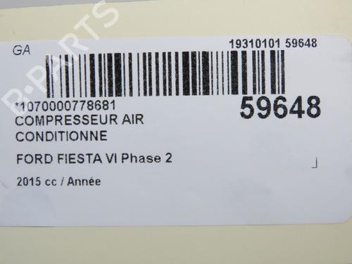 AC Kompressor AC Kompressor FORD FIESTA VI (CB1, CCN) 1.0 EcoBoost (100 hp) 37529759 37529759