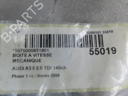 Used Gearbox Gearbox AUDI A3 Sportback (8PA) 2.0 TDI 16V (140 hp) 30291343 30291343