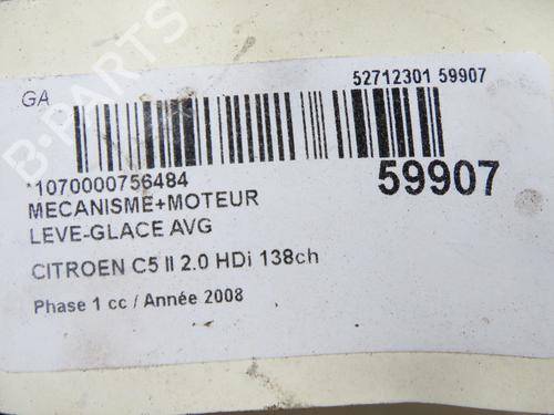 Rudehejsemekanisme ventre foran Rudehejsemekanisme ventre foran CITROËN C5 III (RD_) 2.0 HDi (RDRHD8, RDRHDJ, RDRHR8, RDRHRJ) (136 hp) 37455516 37455516