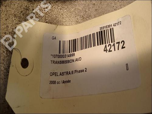 Right front driveshaft OPEL ASTRA H (A04) 1.7 CDTI (L48) | BP9617842M39 