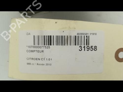Instrument cluster CITROËN C1 (PM_, PN_)  | BP23174727C47 