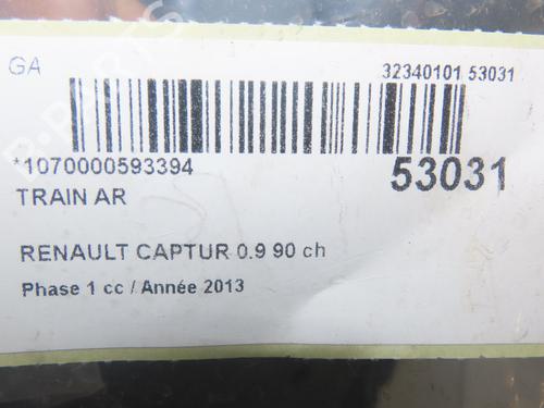 Bagaksel RENAULT CAPTUR I (J5_, H5_) 0.9 TCe 90 | BP29128774M2 - Image 4