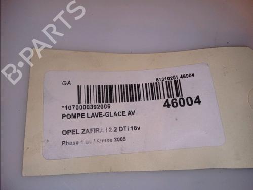 Washer pump OPEL ZAFIRA A MPV (T98) 2.2 DTI 16V (F75) | BP14881726E24 
