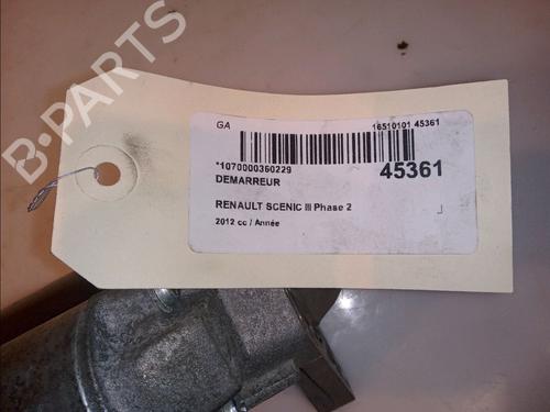 Used Starter RENAULT SCÉNIC III (JZ0/1_) 1.6 E85 (JZ03, JZ1Y) (110 hp) 11992298