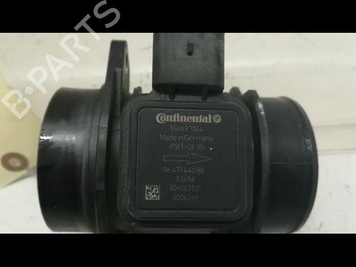 Used Mass air flow sensor Mass air flow sensor PEUGEOT 206+ (2L_, 2M_) 1.4 HDi eco 70 (68 hp) 9593575 9593575