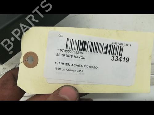 Achterklepslot CITROËN XSARA PICASSO (N68) 1.6 HDi (90 hp) 23177303