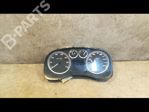 Used Instrument cluster PEUGEOT 307 (3A/C) 1.6 16V (109 hp) 9609693