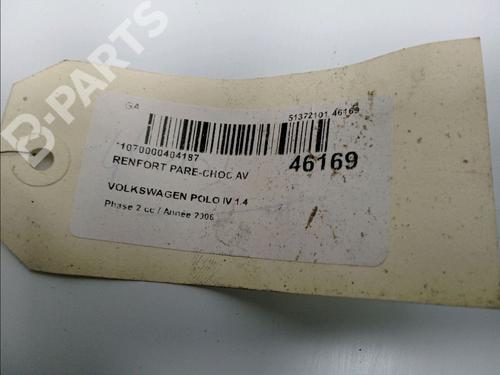 Front bumper reinforcement VW POLO (9N_, 9A_) 1.4 TDI | BP11944511C109 