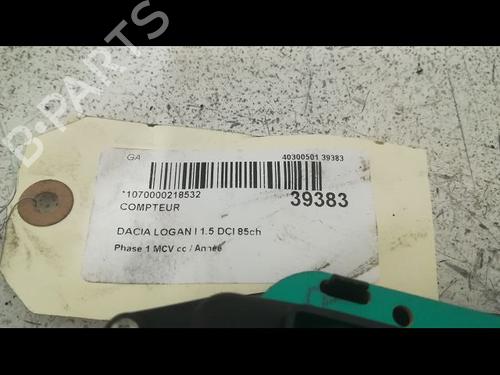 Used Instrument cluster DACIA LOGAN MCV (KS_) 1.5 dCi (KS0W) (86 hp) 9606322