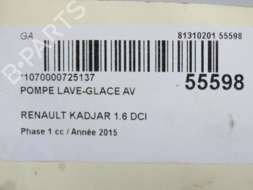 Washer pump RENAULT KADJAR (HA_, HL_) 1.6 dCi 130 (HLA4) | BP33032251E24 - Image 2