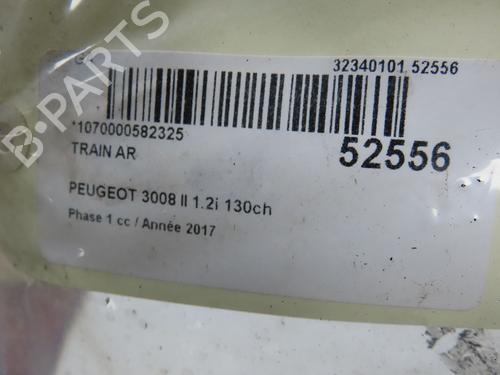 Rear axle PEUGEOT 3008 II SUV (MC_, MR_, MJ_, M4_) 1.2 THP/ PureTech 130 (MRHNSM, MRHNSU, MRHNSJ, MRHNYW,... | BP28829911M2 