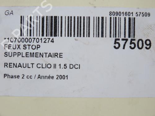 Used Third brake light Third brake light RENAULT CLIO II (BB_, CB_) 1.5 dCi (B/CB07) (65 hp) 32768888 32768888