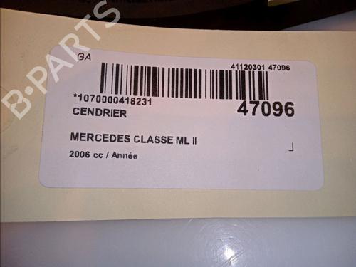 Used Ashtray MERCEDES-BENZ M-CLASS (W164) ML 350 4-matic (164.186) (272 hp) 14878721