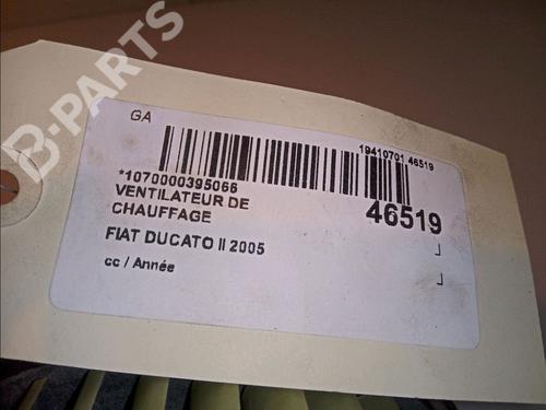 Heater blower motor FIAT DUCATO Platform/Chassis (244_) 2.8 JTD | BP12173759M62 