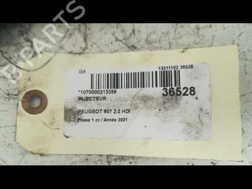 Used Injector PEUGEOT 607 (9D, 9U) 2.2 HDi (133 hp) 9605516