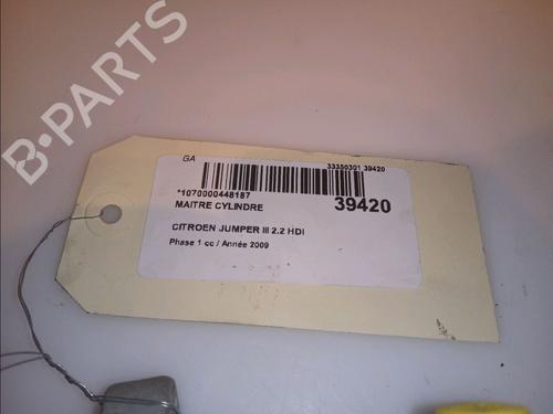 Brake master cylinder CITROËN JUMPER II Van 2.2 HDi 100 | BP14950807M77 