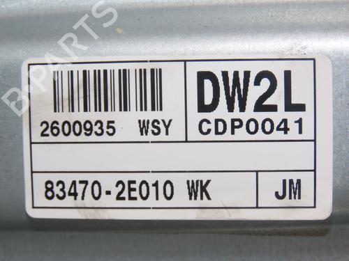 Used Rear left window mechanism HYUNDAI TUCSON (JM) 2.0 CRDi All-wheel Drive (140 hp) 28831819