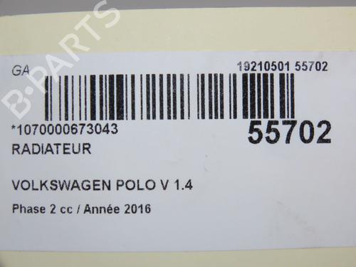 water-radiator-vw-polo-v-6r1-6c1-2009-2010-2011-2012-2013-2014-2015-2016-2017-2018-2019-2020-2021-2022-30606474 main image