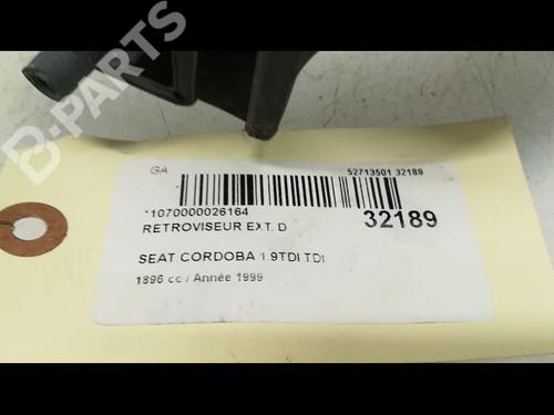 Right mirror SEAT CORDOBA (6K1, 6K2) 1.9 TDI | BP9592897C27 