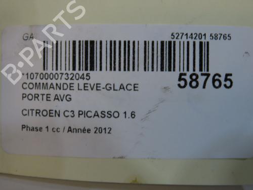 Left front window switch CITROËN C3 Picasso (SH_) 1.6 VTi 120 | BP36396165I27  - Image 5