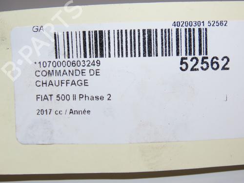 Climate control ABARTH 500 / 595 / 695 1.4 (312.AXZ11) | BP28967882I5 - Image 7