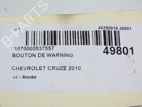 Warning switch CHEVROLET CRUZE (J300) 1.8 | BP18342666I22 - Image 4