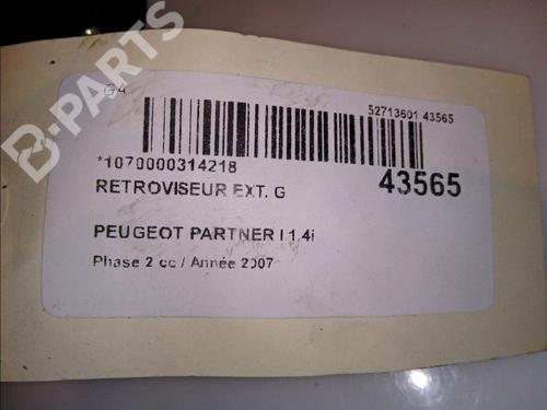 Left mirror PEUGEOT PARTNER MPV (5_, G_) 1.4 | BP11183559C26  - Image 5