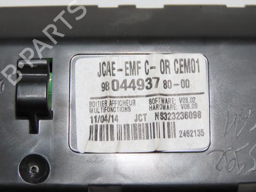 Display monitor CITROËN C-ELYSEE (DD_) 1.6 HDI 92 | BP32354726C48