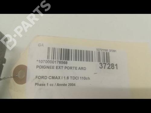 Høyre bak utvendig håndtak FORD FOCUS C-MAX (DM2) 1.6 TDCi | BP9602318C130 