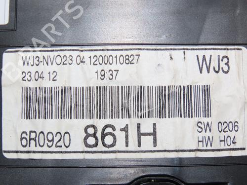 Instrument cluster VW POLO V (6R1, 6C1) 1.6 TDI | BP28830443C47 