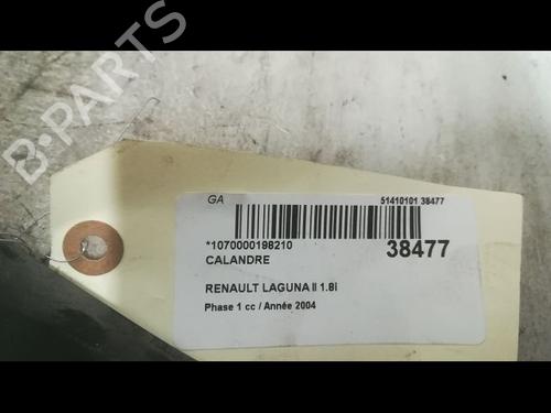Used Grille RENAULT LAGUNA II (BG0/1_) 1.8 16V (BG04, BG0B, BG0C, BG0V) (117 hp) 9608977