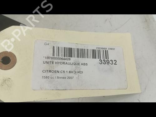 Used ABS pump CITROËN C5 II (RC_) 1.6 HDi (RC8HZB) (109 hp) 9595278
